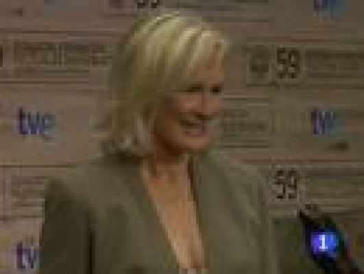 Glenn Close brilla en San Sebastián