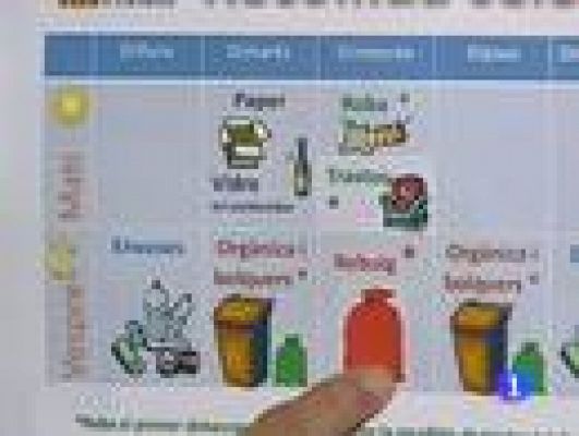 Telediario 1 - Premiar a los ciudadanos que más reciclan