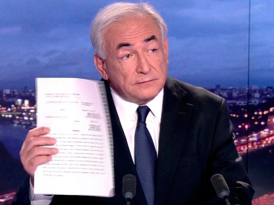 Informativo 24h - La entrevista a Strauss-Kahn, portada en Francia