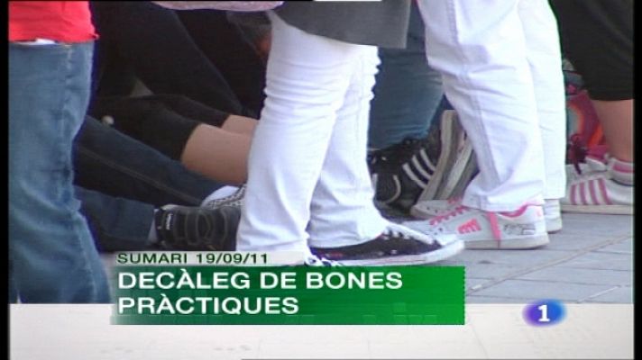 L'informatiu - Comunitat Valenciana - L'Informatiu-Comunitat Valenciana - 19/09/11