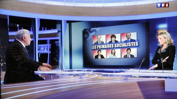 Telediario 1 - DSK podría volver a la política