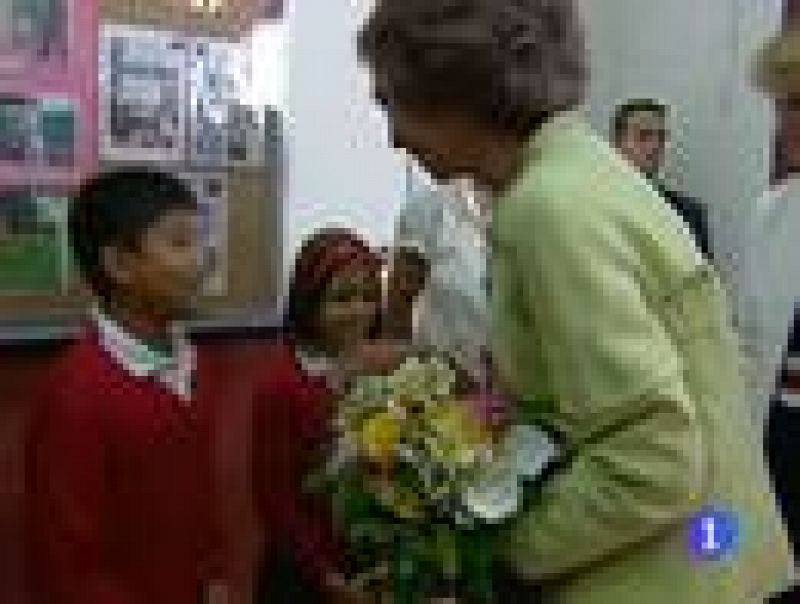 La Reina ha inaugurado oficialmente el curso escolar en un colegio público madrileño 