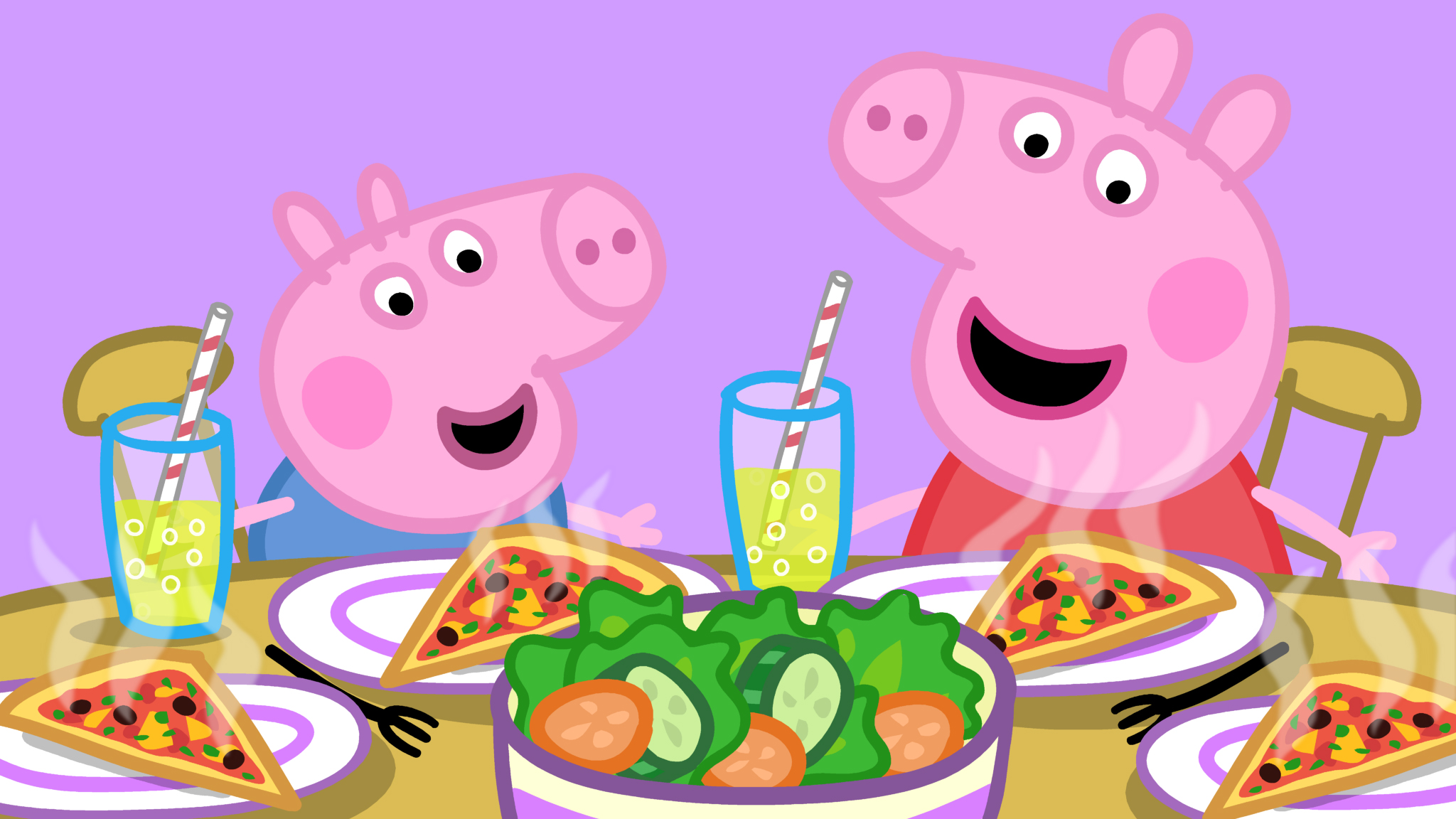 peppa comida