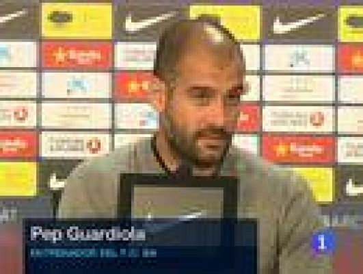 Telediario 1 - Guardiola no se fía del Valencia