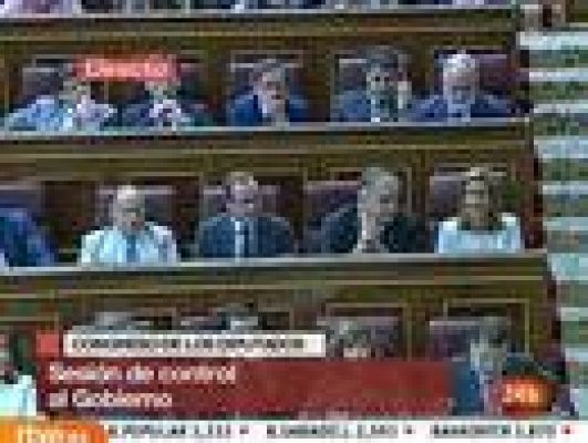 Agrio debate sin despedida de Zapatero