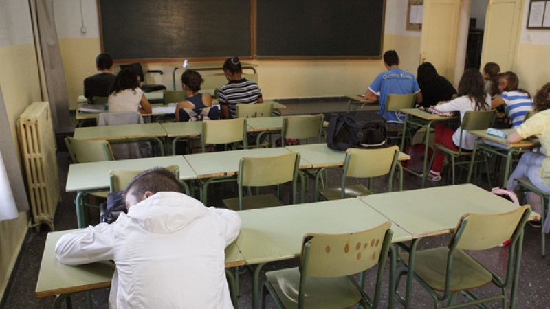 Segundo día de huelga de la enseñanza de secundaria en la Comunidad de Madrid 