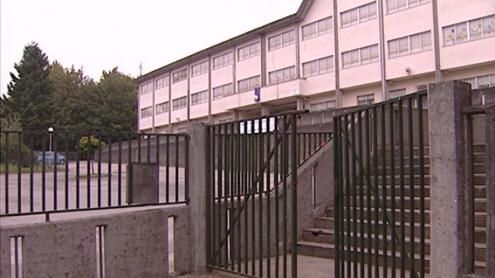 Telediario 1 - Huelga de profesores en Galicia