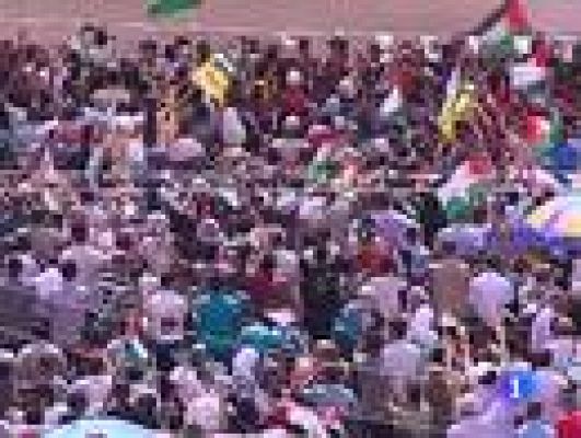 Telediario 1 - La ONU habla de Palestina