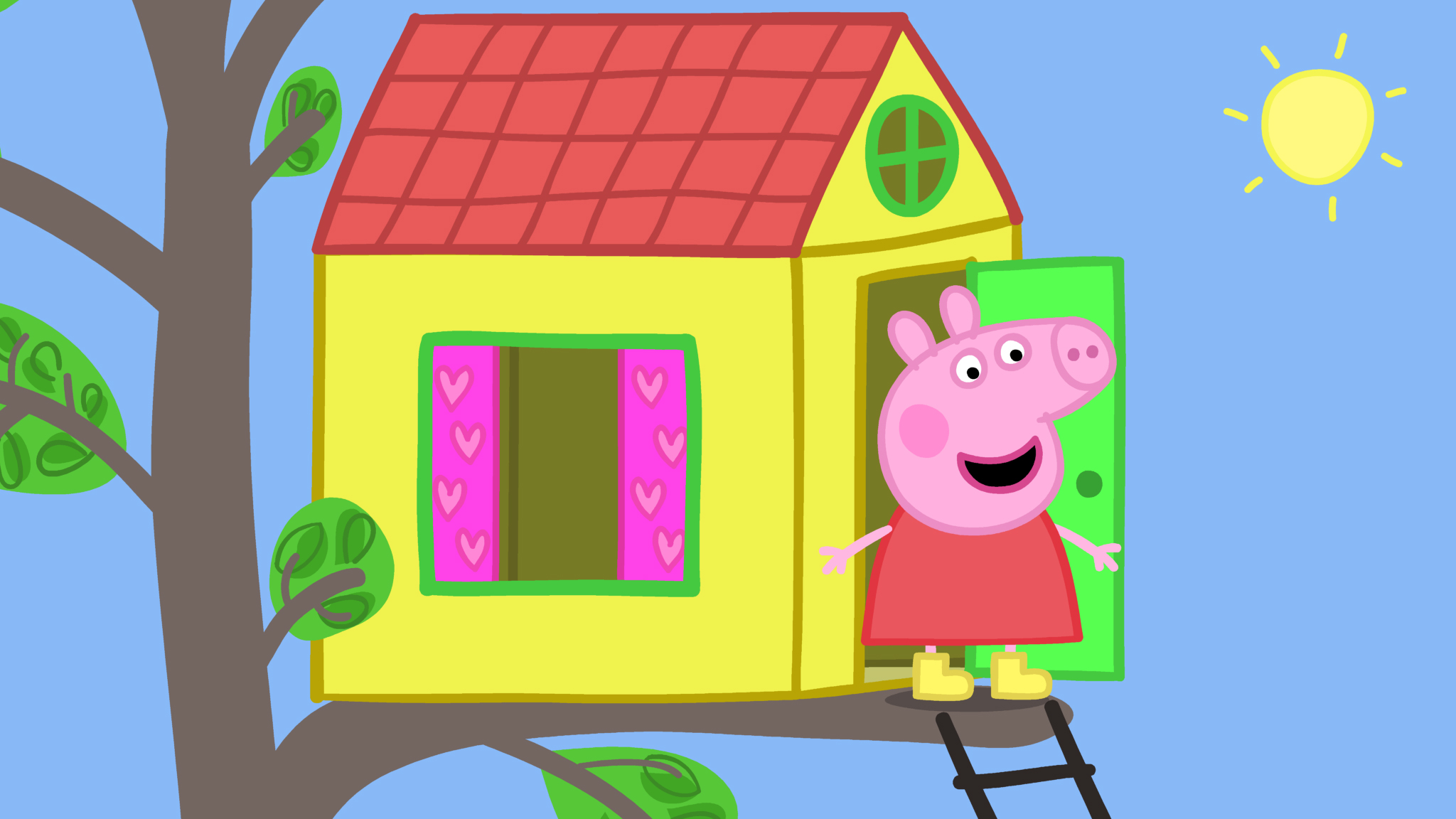 Casa del arbol store peppa pig