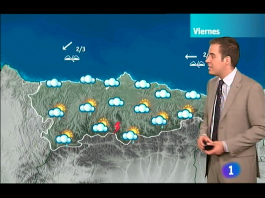 Panorama Regional - El tiempo en Asturias - 22/09/11