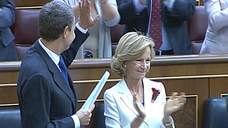 El presidente del Congreso ha tenido palabras siempre amables para cada uno de los grupos