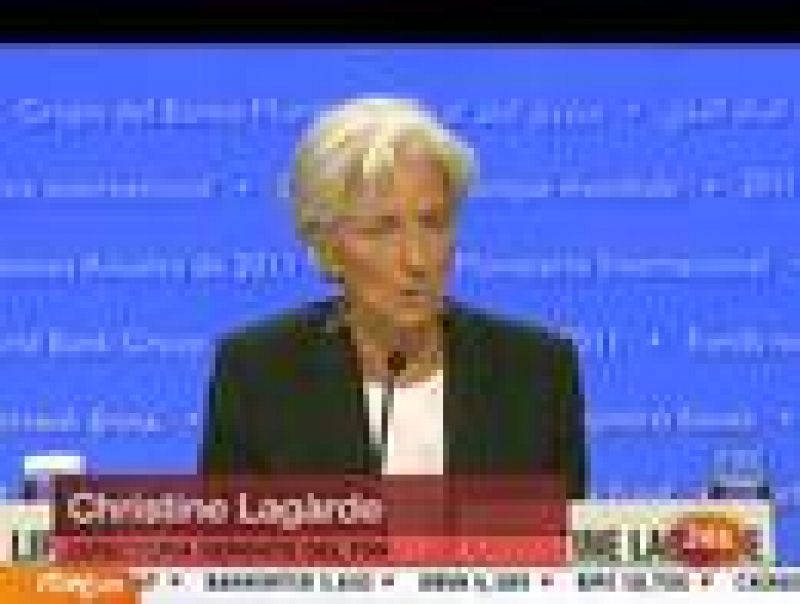 Lagarde (FMI): "La recuperación se ha debilitado y vemos riesgos económicos y sociales"