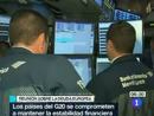 Telediario 1 - Telediario Matinal en 4' - 23/09/11