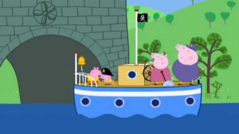 El barco del abuelo pig