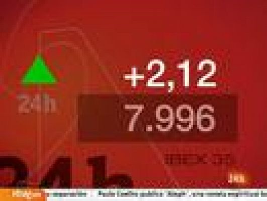 La tarde en 24h - El Ibex-35 lidera las ganancias de