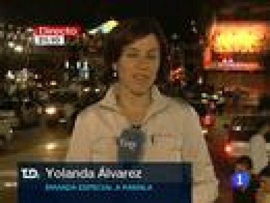 Telediario 1 - Miles de palestinos siguen en Ramala el discurso de Abás