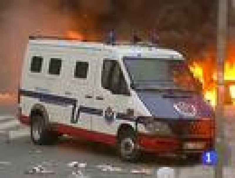  Disturbios en Rekalde tras el cierre de un centro juvenil