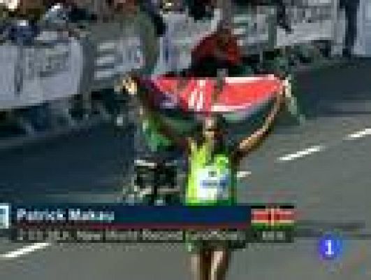 Nuevo récord del mundo de maratón