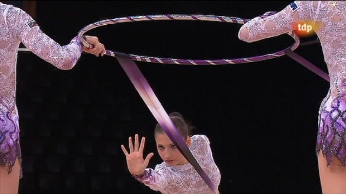 Gimnasia artística - Gimnasia rítmica - Campeonato del mundo: Final aparatos equipos, 3 cintas y 2 aros - 25/09/11