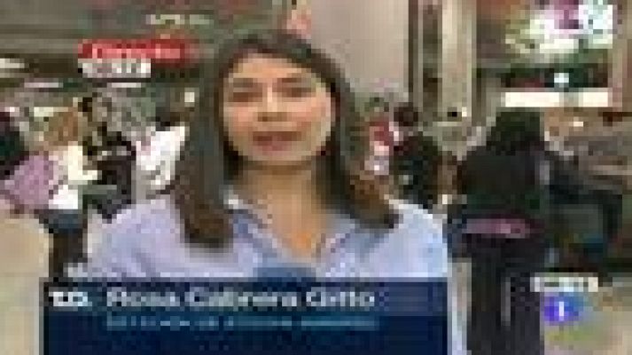 Telediario 1 - Paros parciales en Renfe