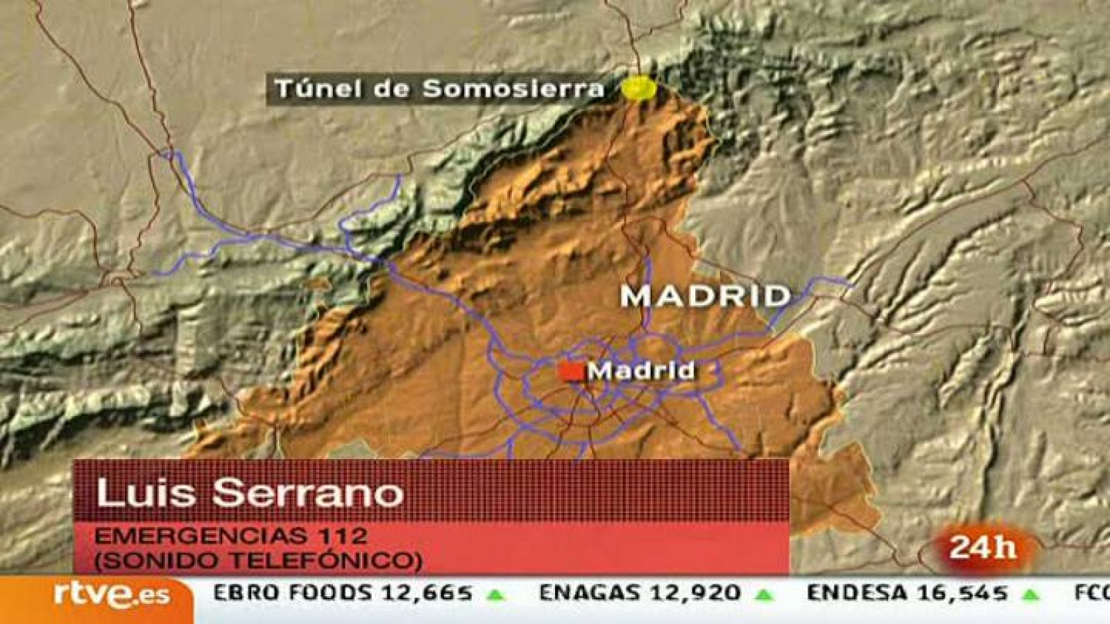 Informativo 24h: El túnel de Somosierra cortado en ambos sentidos por el incendio de un camión | RTVE Play