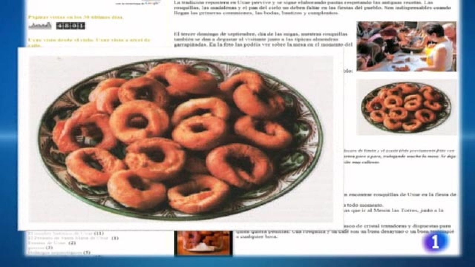 Más Gente - Más Cocina - Receta de las rosquillas de Ujué