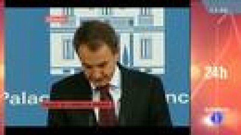  Zapatero pone fin a la noveva legislatura, disolviendo las Cámaras