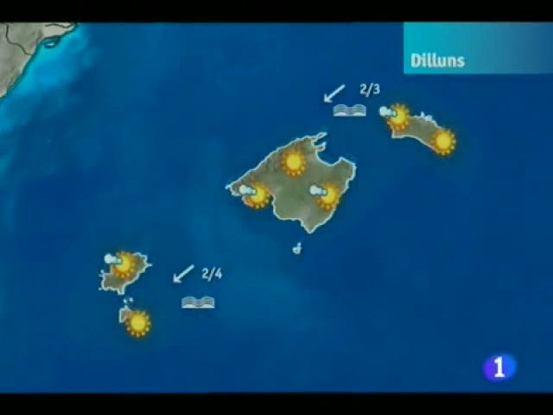  El temps a les Illes Balears - 26/09/11
