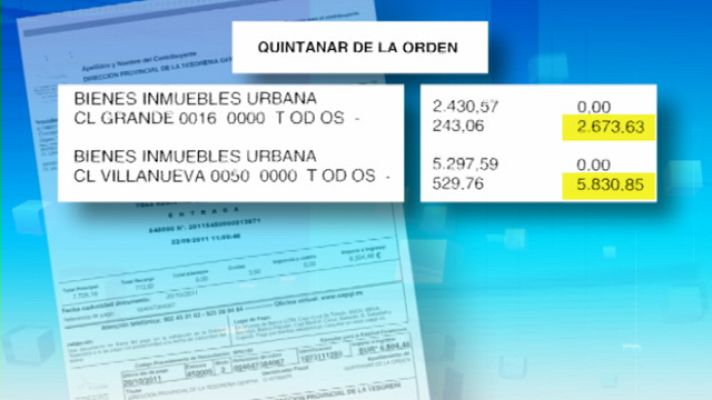 Telediario 1 - Impago del IBI