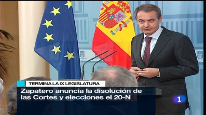 Telediario 1 - Telediario - 15 horas - 26/09/11