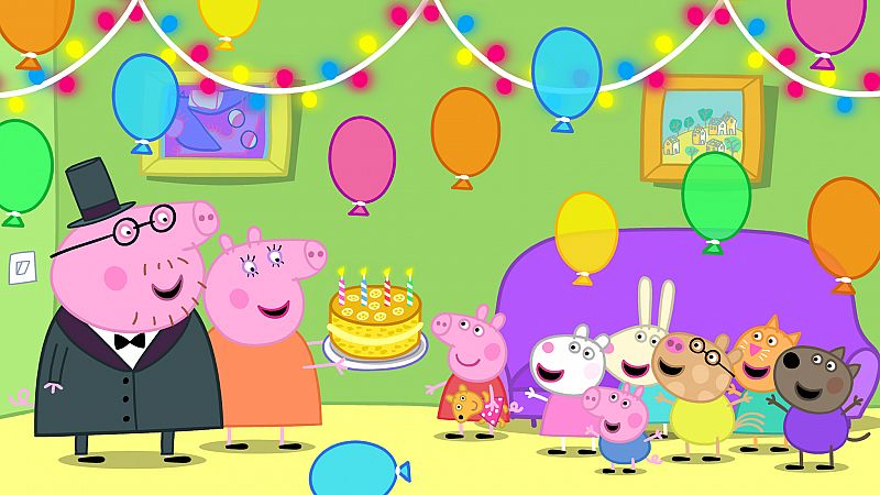 Peppa Pig en Español Episodios ❤️ ¡Fiesta de cumpleaños de Peppa!, HD