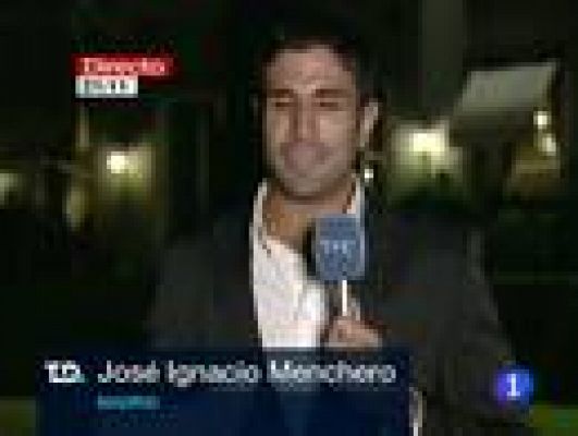 Telediario 1 - Zapatero y Rajoy, en la presentación de un libro de Pedro J. Ramírez