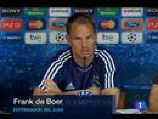 Telediario 1 - De Boer se reencuentra con su pasad