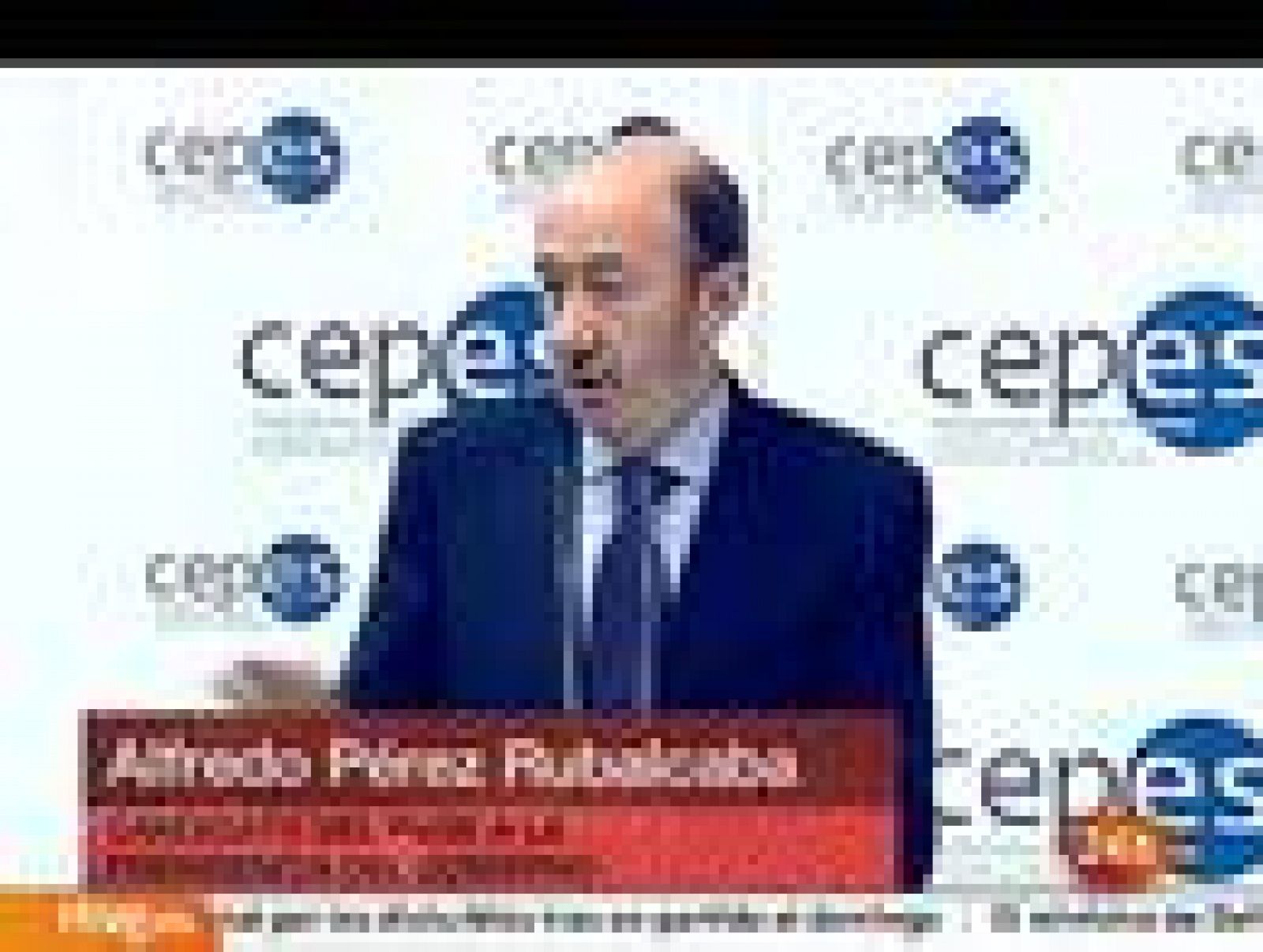 Informativo 24h: Rubalcaba promete no congelar ni pensiones ni sueldos de funcionarios | RTVE Play