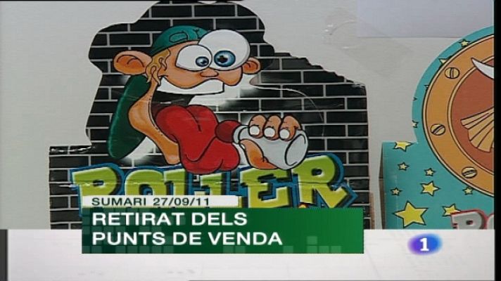 L'informatiu - Comunitat Valenciana - Comunidad Valenciana en 2' - 27/09/11