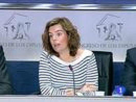 Telediario 1 - Fin de la novena legislatura