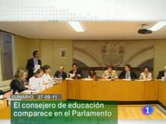 Informativo Telerioja - La Rioja en 2' - 27/09/11