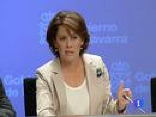 Telediario 1 - Recortes en Navarra