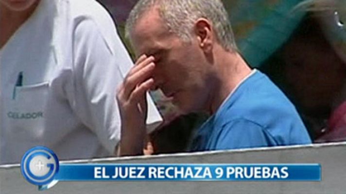 El juez rechaza las pruebas