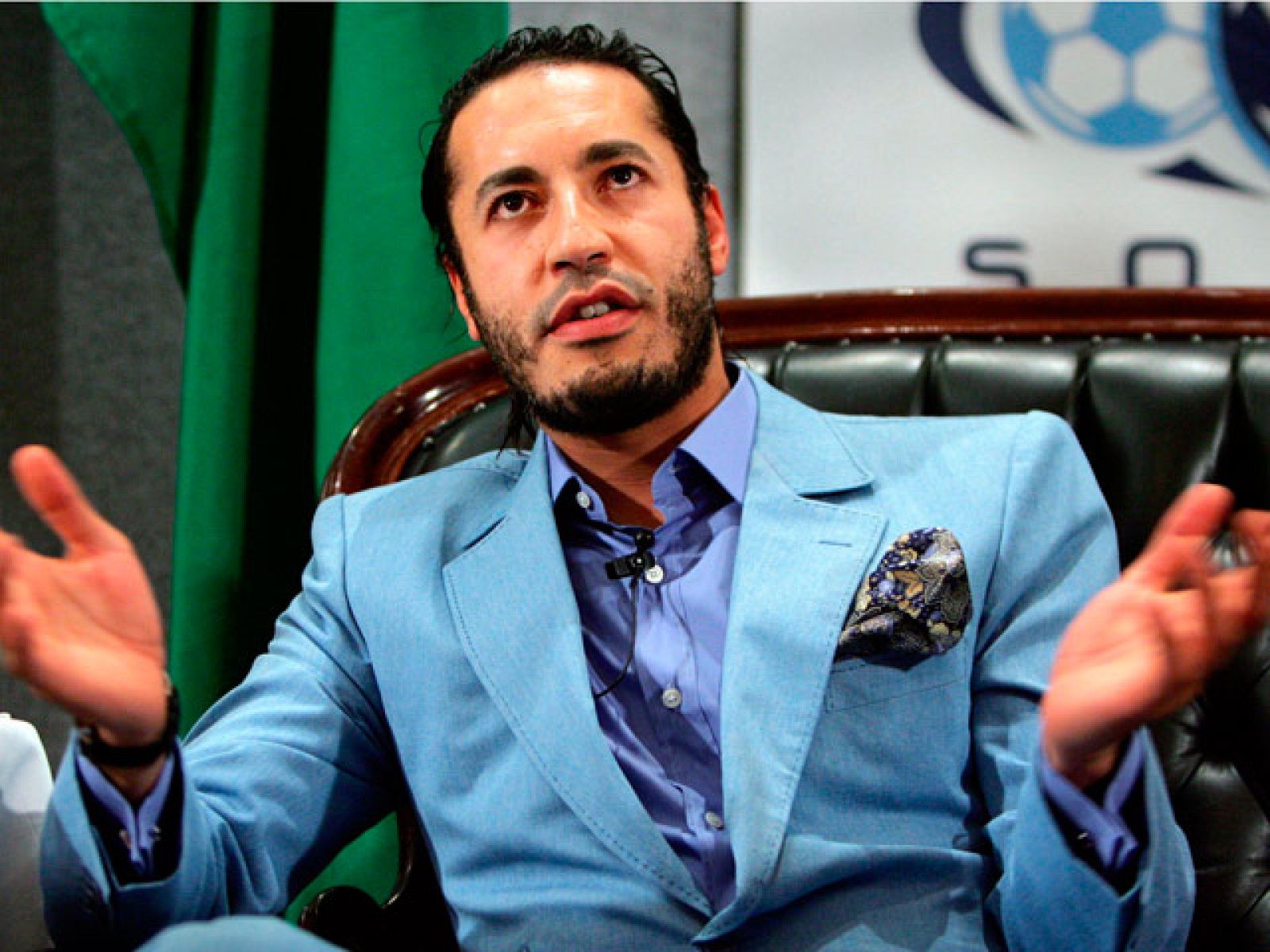 Interpol lanza una orden de detención contra Saadi Gadafi a petición del CNT