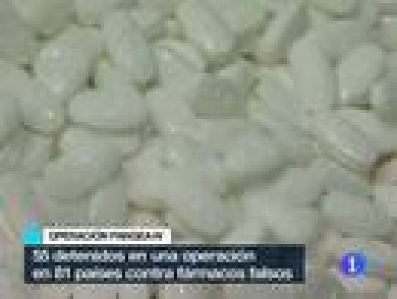  Más de 50 detenidos en una operación en 81 países contra la venta de fármacos falsos