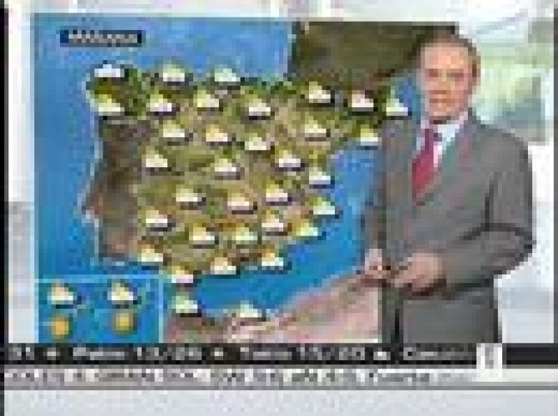 La Agencia Estatal de Meteorología (AEMET) anuncia para este miércoles posibilidad de algún chubasco fuerte en el litoral catalán (03/06/08).