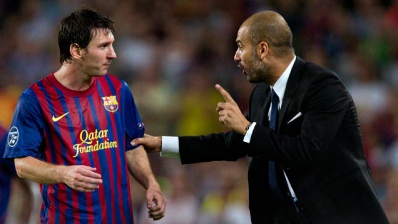Récords para Messi y Guardiola 