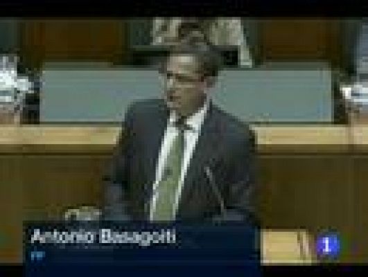 Telediario 1 - Las reacciones al anuncio del lehendakari no se han hecho esperar