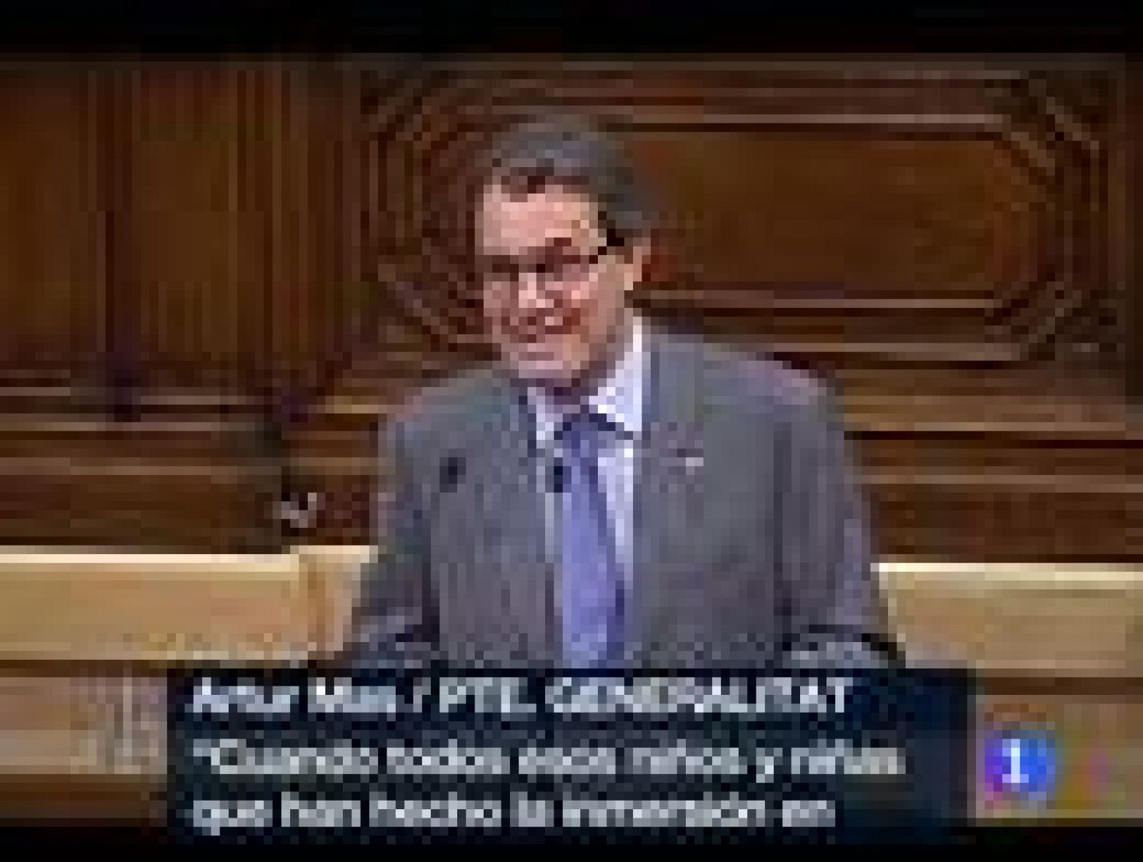 Duras críticas a las palabras de Artur Mas sobre el castellano que hablan los niños andaluces o gallegos