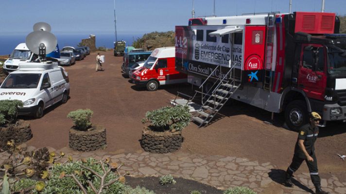 Telediario 1 - Vuelta a casa en El Hierro
