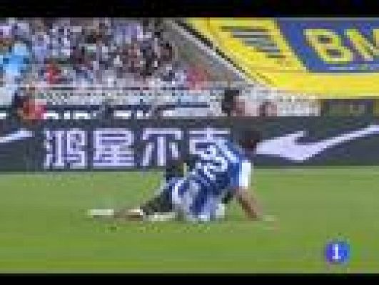 Telediario 1 - La lesión de Cesc altera a Pep