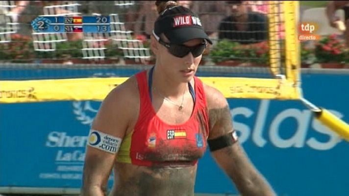 Voley Playa - Continental Cup. Fem.1 bronce