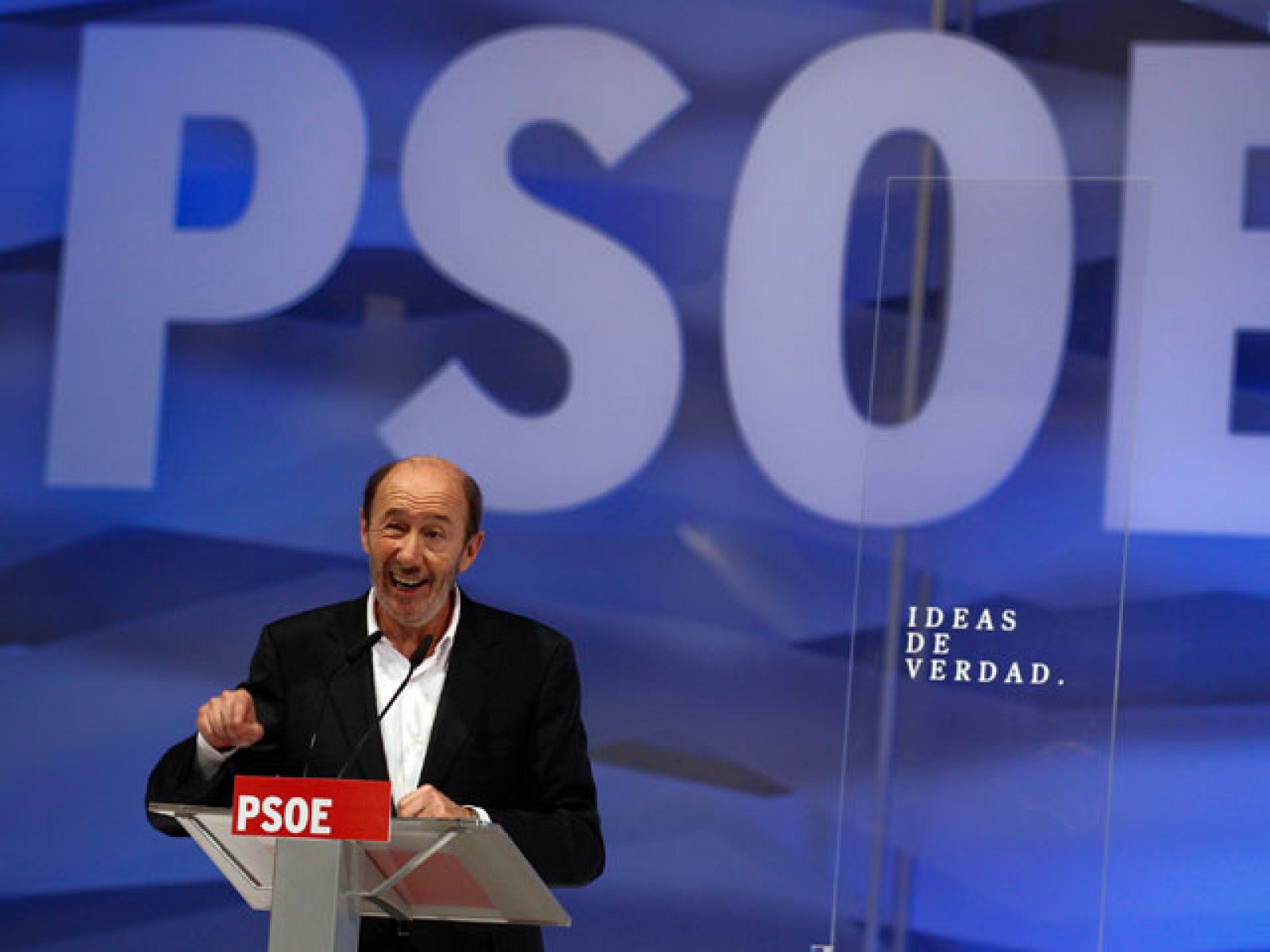 Discurso íntegro de Rubalcaba en la clausura de la Conferencia del PSOE | Ver