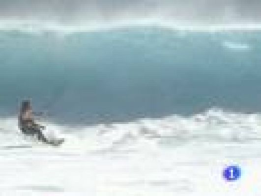 Telediario 1 - La versión más surfera del kitesurf